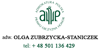 Kancelaria adwokacka - Zubrzycka